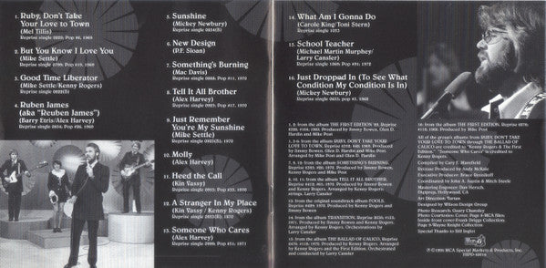 Kenny Rogers & The First Edition : Greatest Hits (CD, Album, Comp)