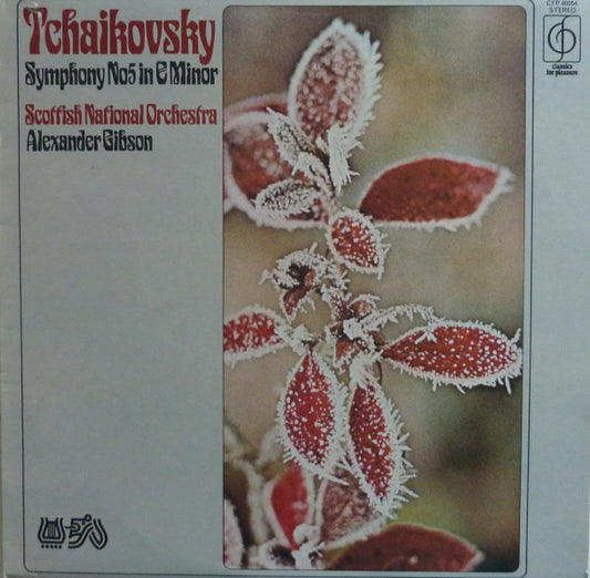 Pyotr Ilyich Tchaikovsky : Symphony No 5 in E Minor Op.64, Scottish National Orchestra, conducted by Alexander Gibson (LP, Album)