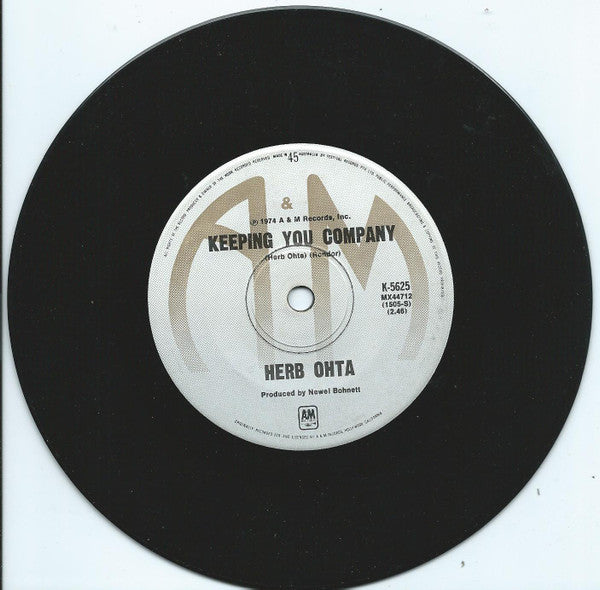 Herb Ohta : Song For Anna (Chanson D'Anna) (7", Single)