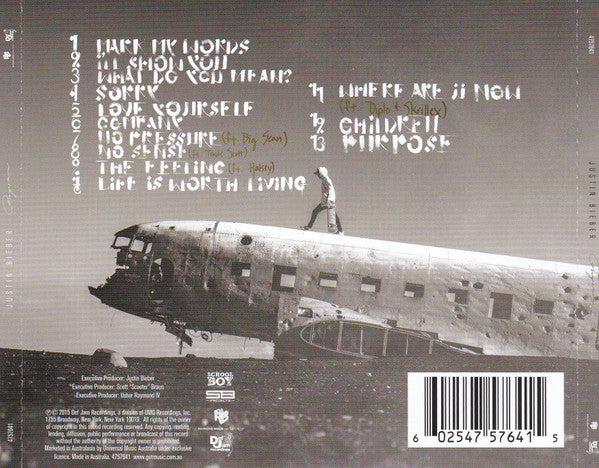 Justin Bieber : Purpose (CD, Album)