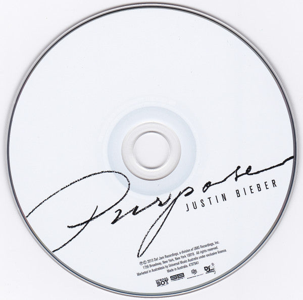 Justin Bieber : Purpose (CD, Album)