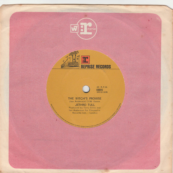 Jethro Tull : The Witch's Promise  (7", Single)