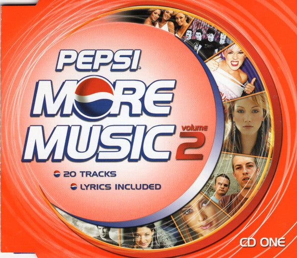 Various : Pepsi More Music - Volume 2 (2xCD, Comp, Car + CD-ROM, Bon)