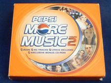 Various : Pepsi More Music - Volume 2 (2xCD, Comp, Car + CD-ROM, Bon)