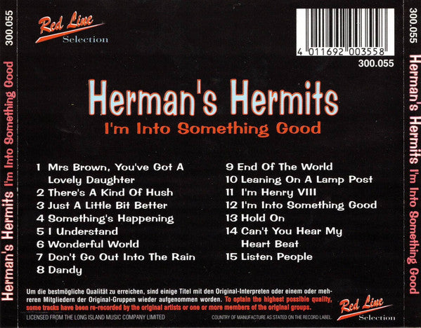 Herman's Hermits : Into Something Good (CD, Comp)