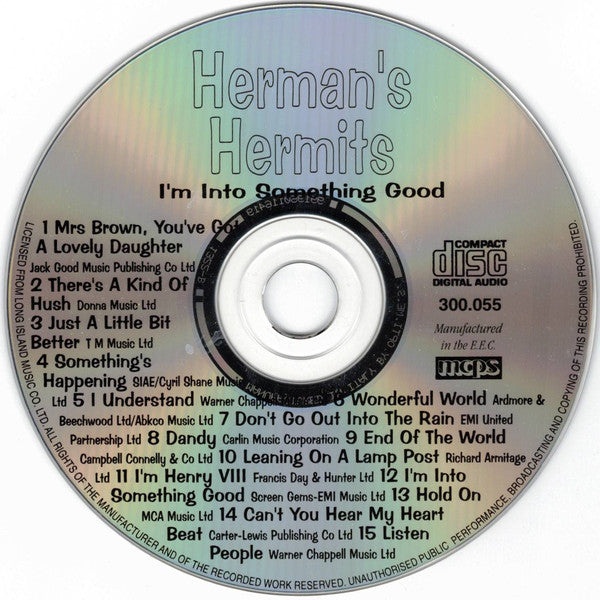Herman's Hermits : Into Something Good (CD, Comp)