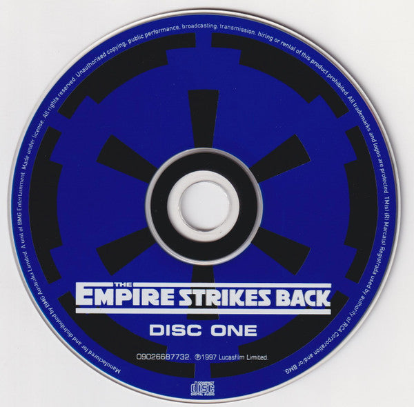 John Williams (4) : The Empire Strikes Back (The Original Motion Picture Soundtrack)  (2xCD, Album, RE, RM)