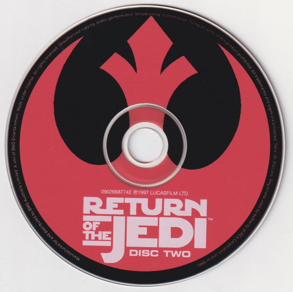 John Williams (4) : Return Of The Jedi (The Original Motion Picture Soundtrack) (2xCD, Album, RE, RM)