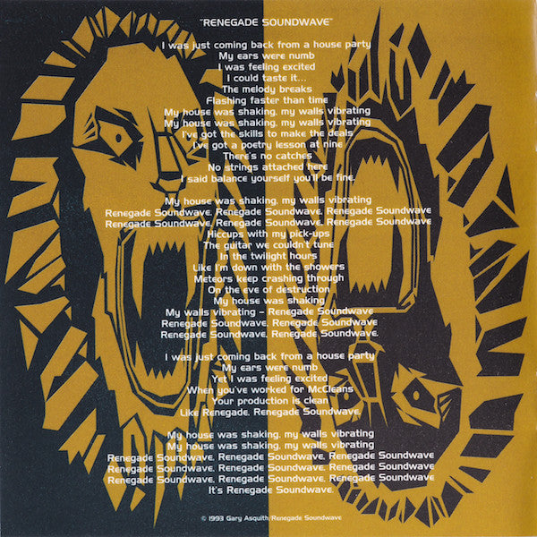 Renegade Soundwave : Howyoudoin? (CD, Album)
