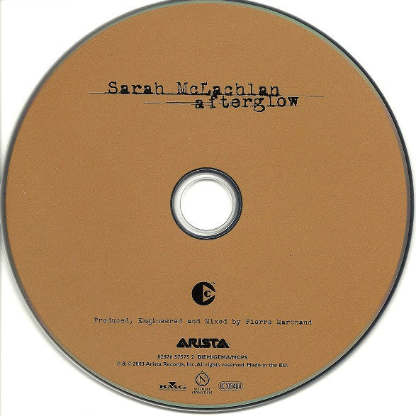 Sarah McLachlan : Afterglow (CD, Album, Copy Prot., Enh)
