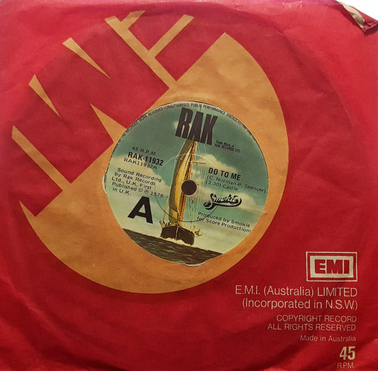 Smokie : Do To Me (7")