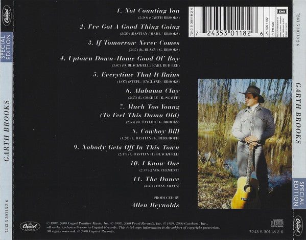 Garth Brooks : Garth Brooks (CD, Album, RE, S/Edition)