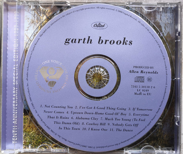 Garth Brooks : Garth Brooks (CD, Album, RE, S/Edition)