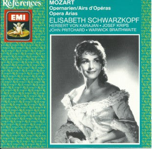 Mozart* – Elisabeth Schwarzkopf / Herbert von Karajan • Josef Krips • John Pritchard • Warwick Braithwaite : Opernarien / Airs D'Opéra / Opera Arias (CD, Comp, Mono, RM)