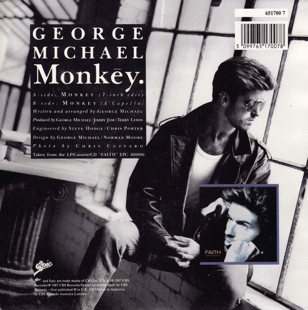 E MICHAEL　MONKEY　8cmCD　輸入盤 Buy George Michael : Monkey (7