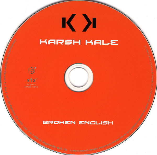 Karsh Kale : Broken English (CD, Album, Dig)