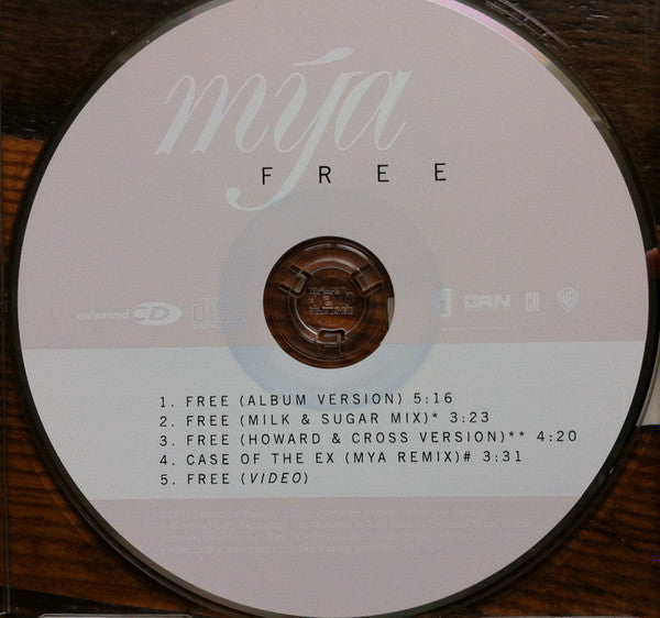 Mýa* : Free (CD, Single, Enh)