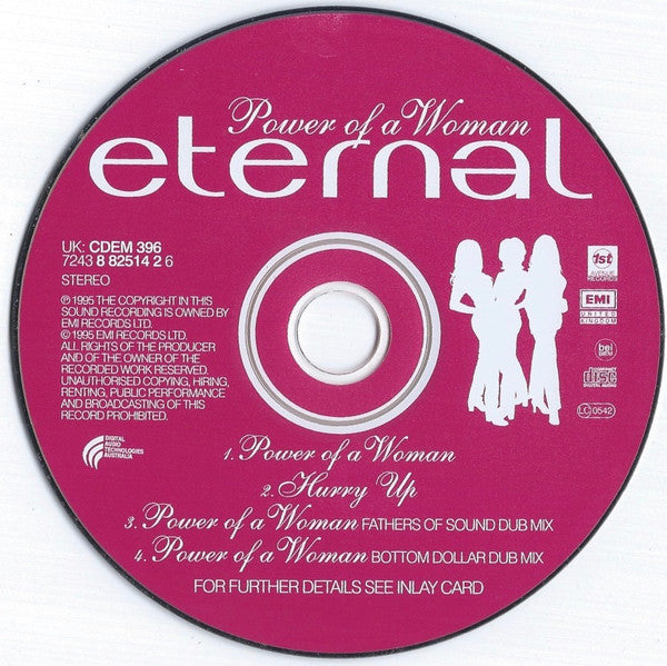 Eternal (2) : Power Of A Woman (CD, Single)