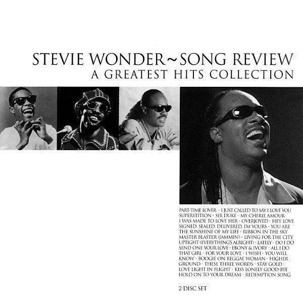 Stevie Wonder : Song Review (A Greatest Hits Collection) (CD, Comp, SMA)