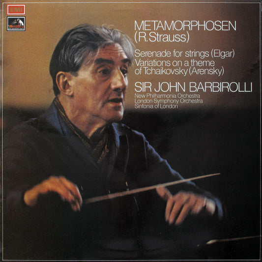 Richard Strauss / Sir Edward Elgar, Anton Stepanovich Arensky : Metamorphosen / Serenade For Strings / Variations On A Theme Of Tchaikovsky (LP, Comp)