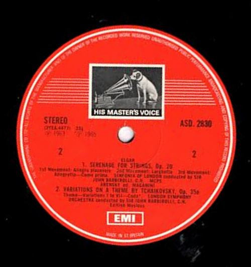 Richard Strauss / Sir Edward Elgar, Anton Stepanovich Arensky : Metamorphosen / Serenade For Strings / Variations On A Theme Of Tchaikovsky (LP, Comp)