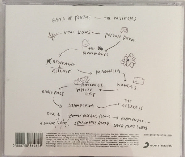 Gang Of Youths : The Positions (2xCD, Album, Dlx)