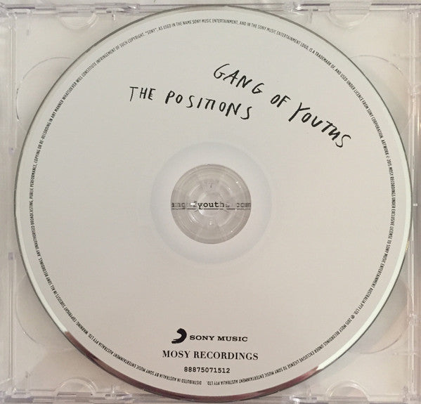 Gang Of Youths : The Positions (2xCD, Album, Dlx)