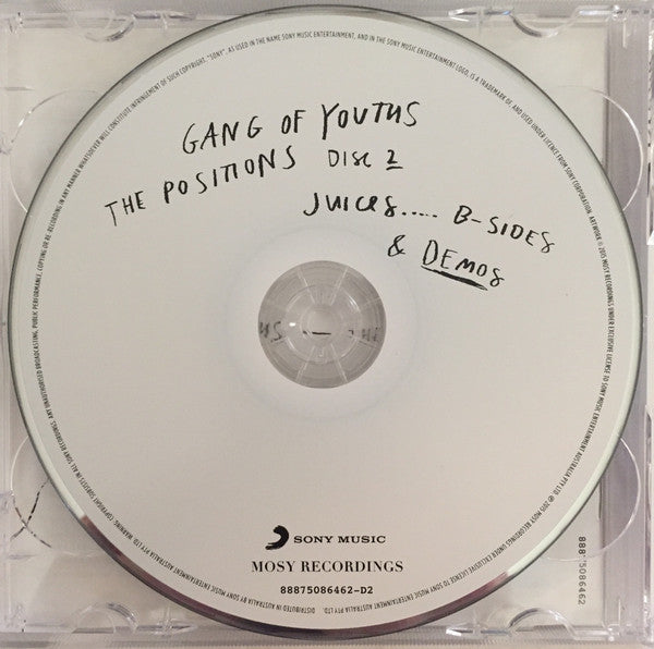 Gang Of Youths : The Positions (2xCD, Album, Dlx)