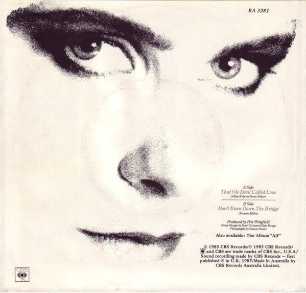 Alison Moyet : That Ole Devil Called Love (7", Single)