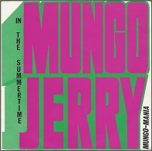 Mungo Jerry : Mungo Mania (7", EP)