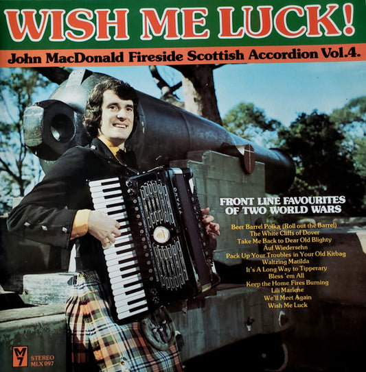 John MacDonald (7) : John MacDonald Fireside Scottish Accordion Vol.4. (LP, Album)