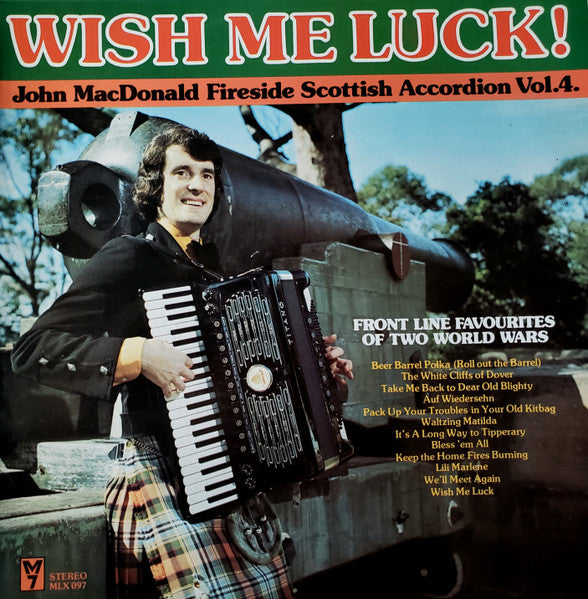 John MacDonald (7) : John MacDonald Fireside Scottish Accordion Vol.4. (LP, Album)