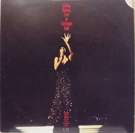 Shirley Bassey : Live At Carnegie Hall (2xLP, Album, Gat)