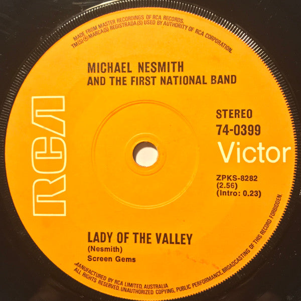 Michael Nesmith & The First National Band : Silver Moon (7", Single)