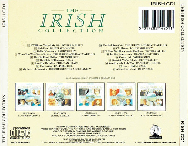 Various : The Irish Collection (CD, Comp)