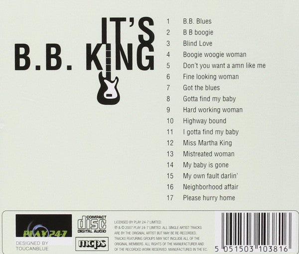 B.B. King : It's B.B. King (CD, Comp)