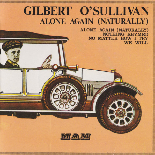 Gilbert O'Sullivan : Alone Again (Naturally) (7", EP)