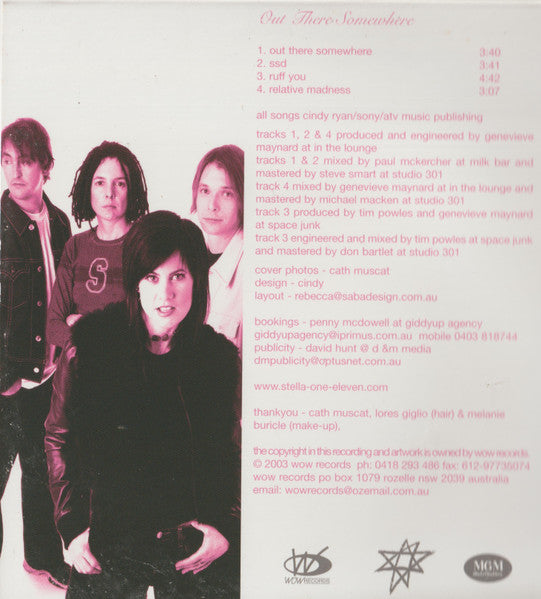 Stella One Eleven : Out There Somewhere (CD, Single)