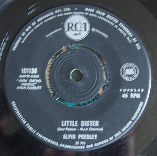 Elvis Presley : Marie's The Name His Latest Flame (7", Single)