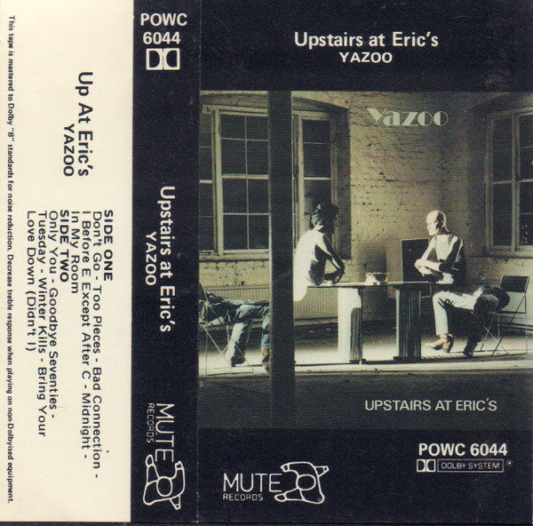 Yazoo : Upstairs At Eric's (Cass, Album)