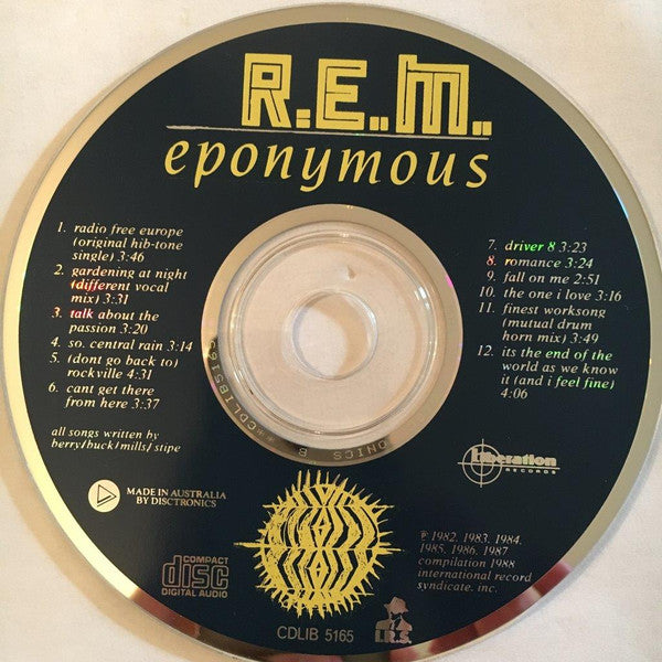R.E.M. : Eponymous (CD, Comp)