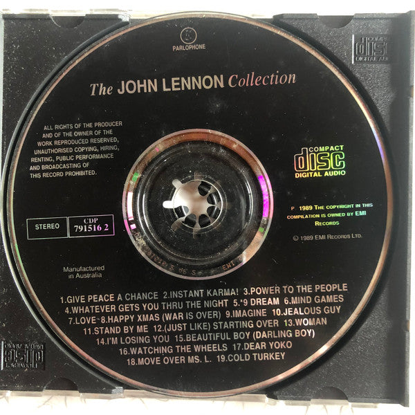 John Lennon : The John Lennon Collection (CD, Comp, RE)