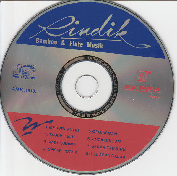 I Gusti Made Kecog : Rindik:  The Balinese Traditional Bamboo & Flute Music (CD)