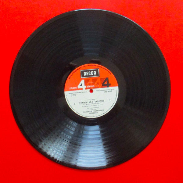 Ludwig Van Beethoven / Franz Schubert, Leopold Stokowski Conducting The London Philharmonic Orchestra : Fifth Symphony / "Unfinished" (LP)