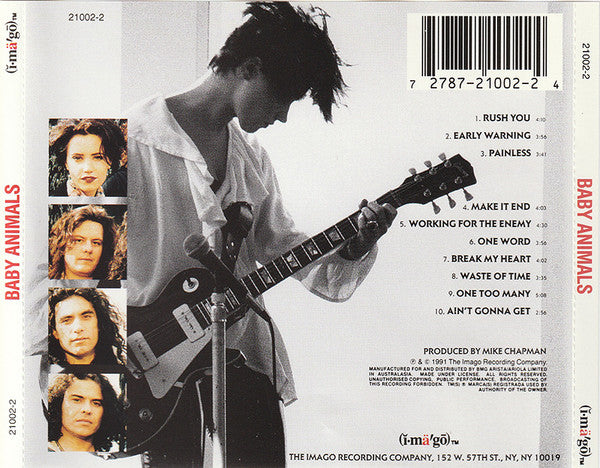 Baby Animals : Baby Animals (CD, Album)
