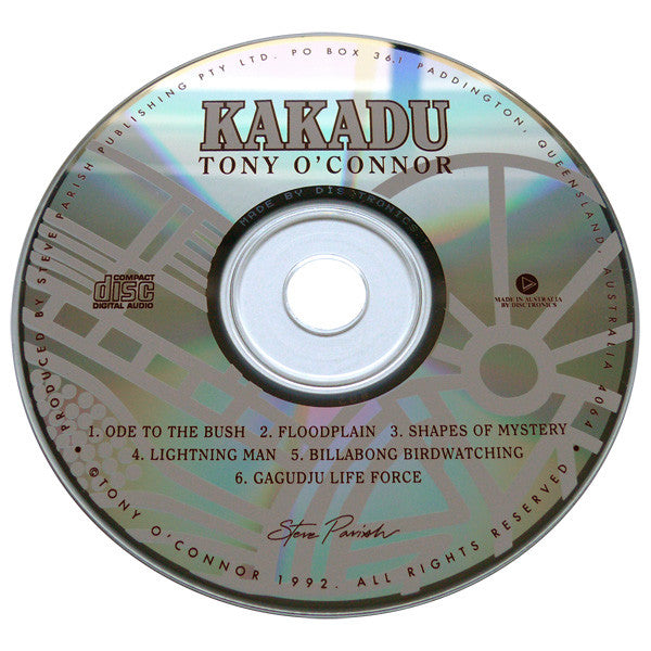 Tony O'Connor (2) : Kakadu (CD, Album)