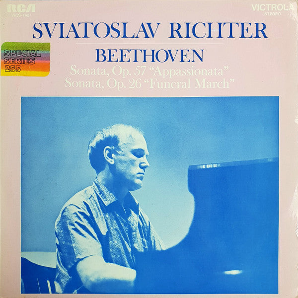 Sviatoslav Richter, Ludwig van Beethoven : Sonata Op. 57 "Appassionata" / Sonata Op. 26 "Funeral March" (LP)
