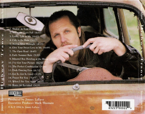 Jimmy LaFave : Highway Trance (CD, Album)