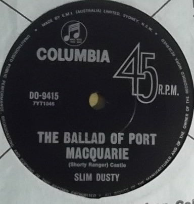 Slim Dusty : Country Livin' (7", Single)