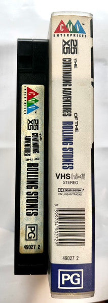The Rolling Stones : 25X5 The Continuing Adventures  (VHS, PAL, Dol)